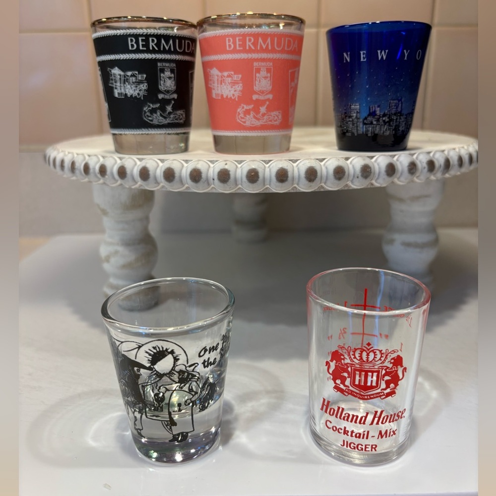 Vintage Shot Glasses
